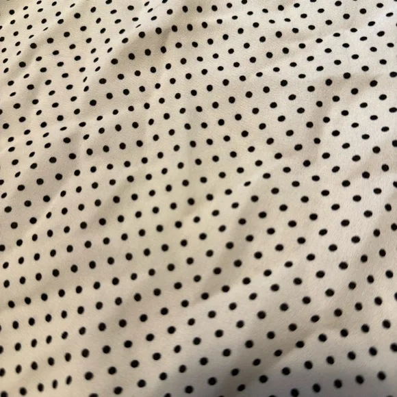 Maurices Black & White Polkadot Dressy Tank - Picture 2 of 5